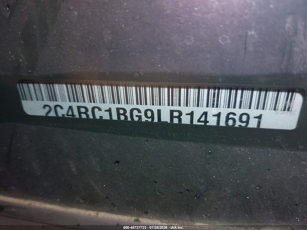 2C4RC1BG9LR141691 2020 CHRYSLER PACIFICA photo no. 9