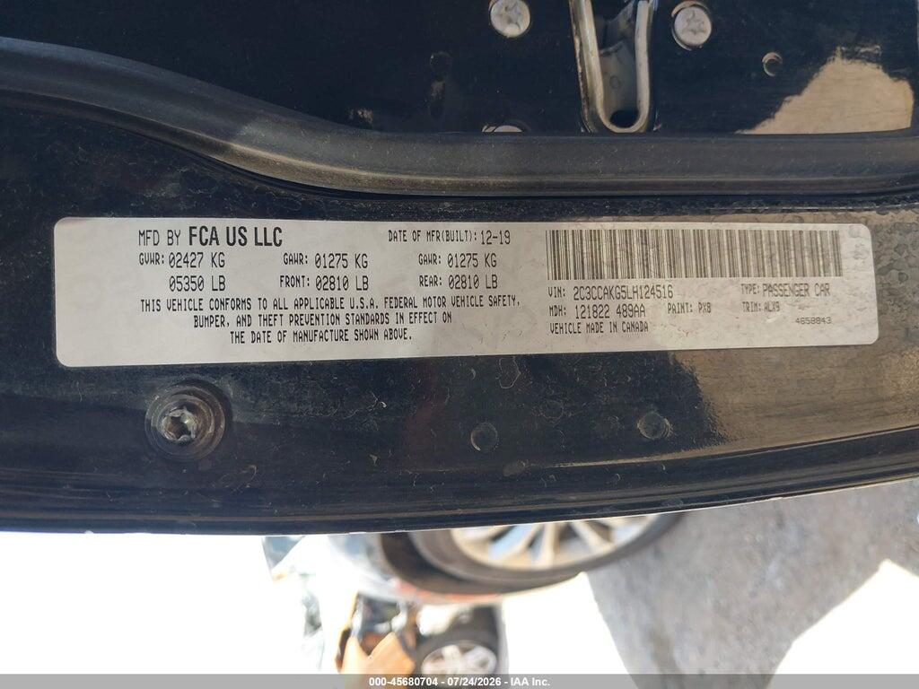 2C3CCAKG5LH124516 2020 CHRYSLER 300 photo no. 9