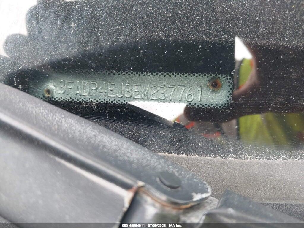 3FADP4EJ3EM237761 2014 FORD FIESTA photo no. 9