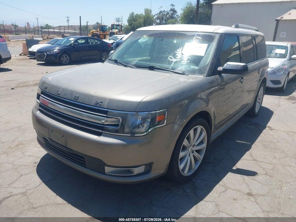 2FMGK5C80EBD00274 2014 FORD FLEX photo no. 2