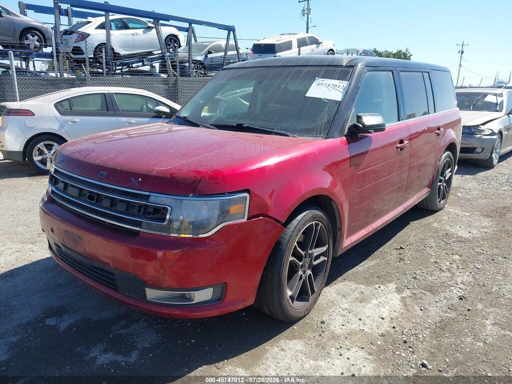 2FMGK5C84EBD16834 2014 FORD FLEX photo no. 2