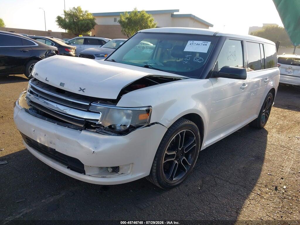 2FMGK5C89EBD36884 2014 FORD FLEX photo no. 2