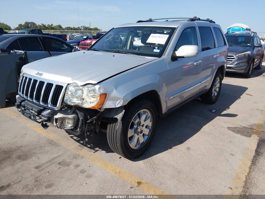 1J8HS58N28C160197 2008 JEEP GRAND CHEROKEE photo no. 2