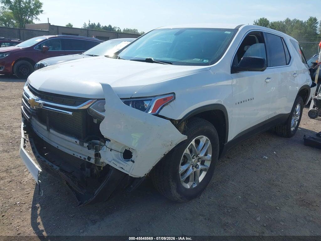 1GNEVFKW5MJ268917 2021 CHEVROLET TRAVERSE photo no. 2