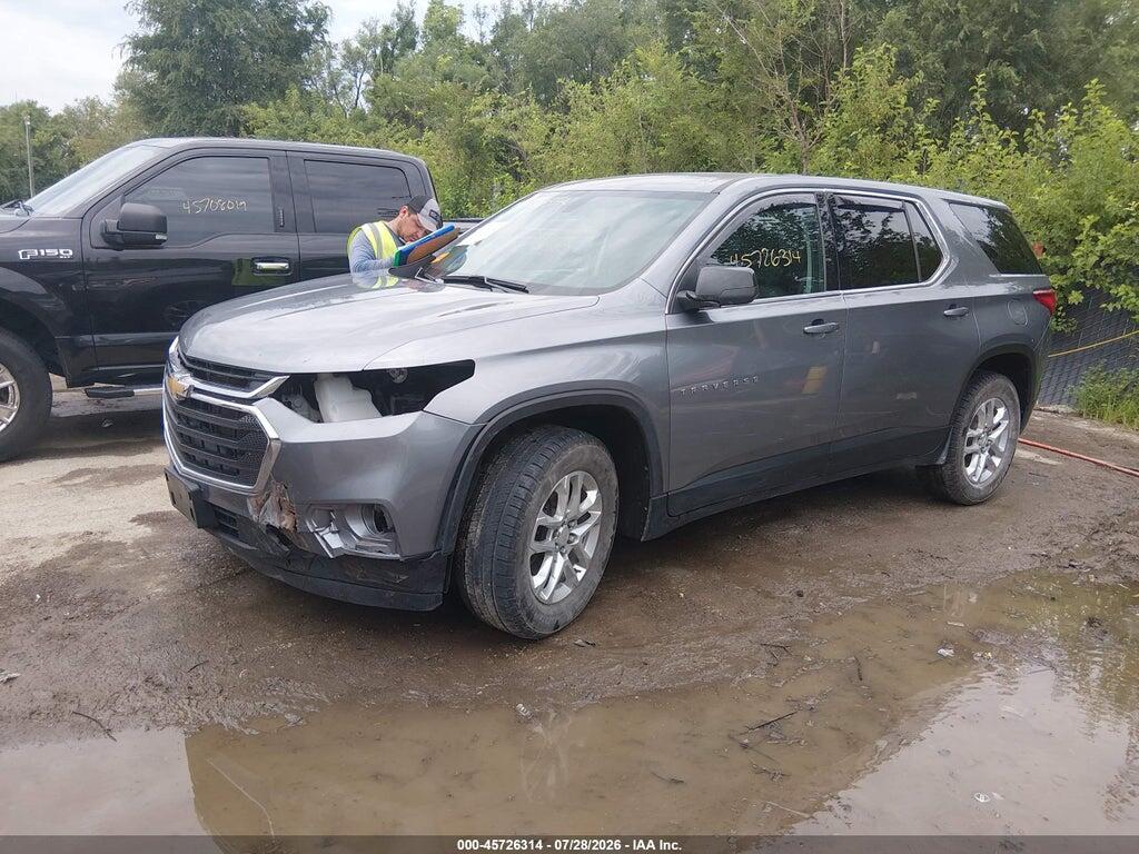 1GNERFKW0MJ164176 2021 CHEVROLET TRAVERSE photo no. 2