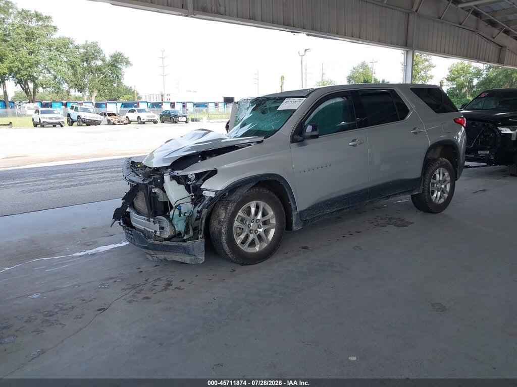 1GNERFKW4MJ234407 2021 CHEVROLET TRAVERSE photo no. 2