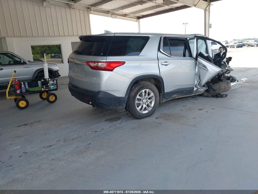 1GNERFKW4MJ234407 2021 CHEVROLET TRAVERSE photo no. 4