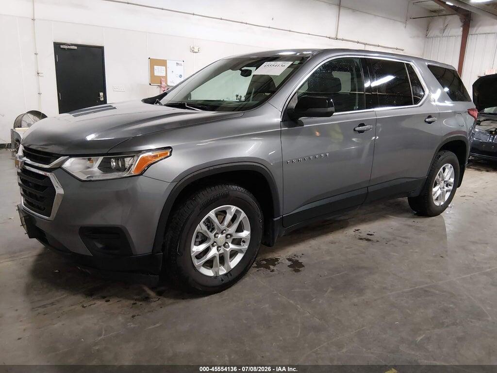 1GNEVFKW3MJ159078 2021 CHEVROLET TRAVERSE photo no. 2