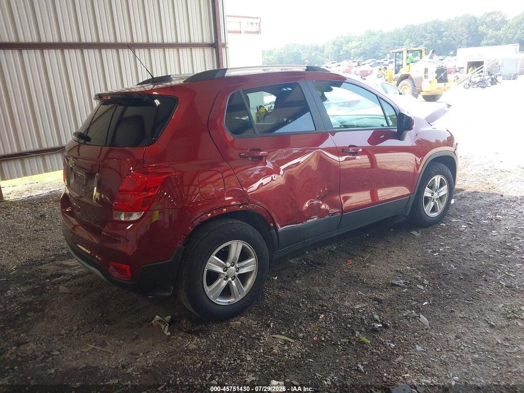 KL7CJLSB5MB321646 2021 CHEVROLET TRAX photo no. 4