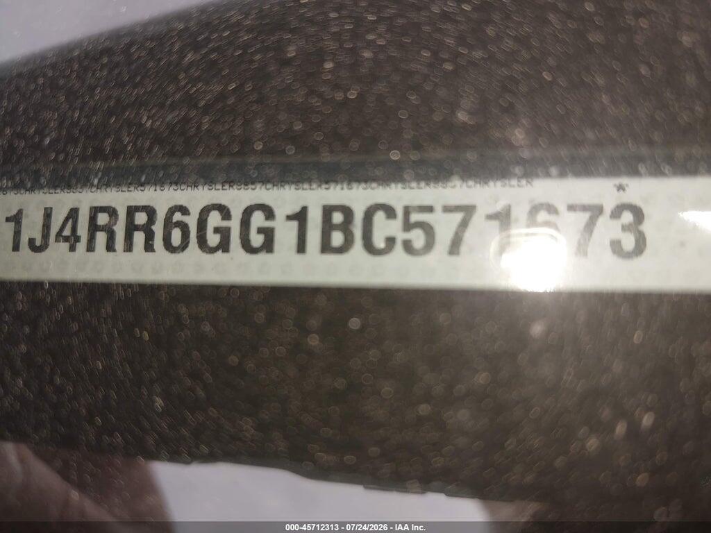 1J4RR6GG1BC571673 2011 JEEP GRAND CHEROKEE photo no. 9