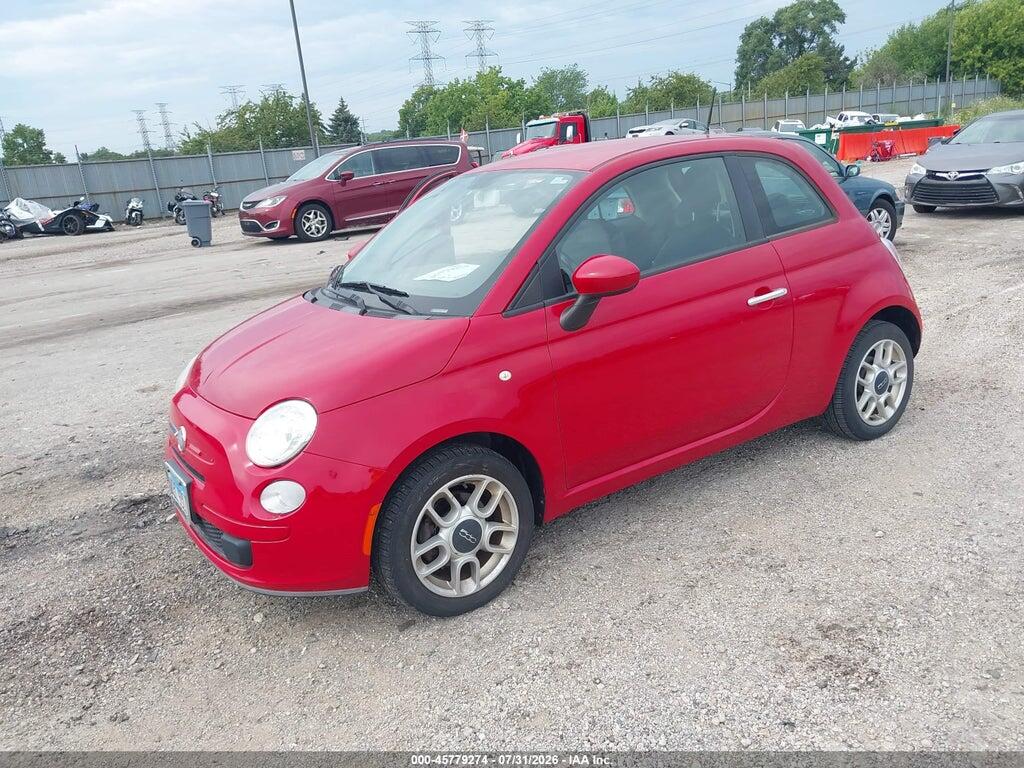 3C3CFFAR8CT303521 2012 FIAT 500 photo no. 2