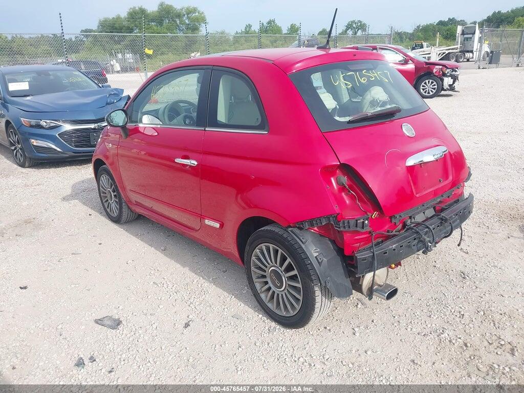 3C3CFFCR6CT383902 2012 FIAT 500 photo no. 3