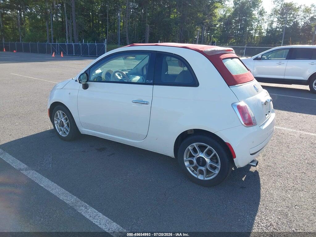 3C3CFFDR3CT365338 2012 FIAT 500 photo no. 3