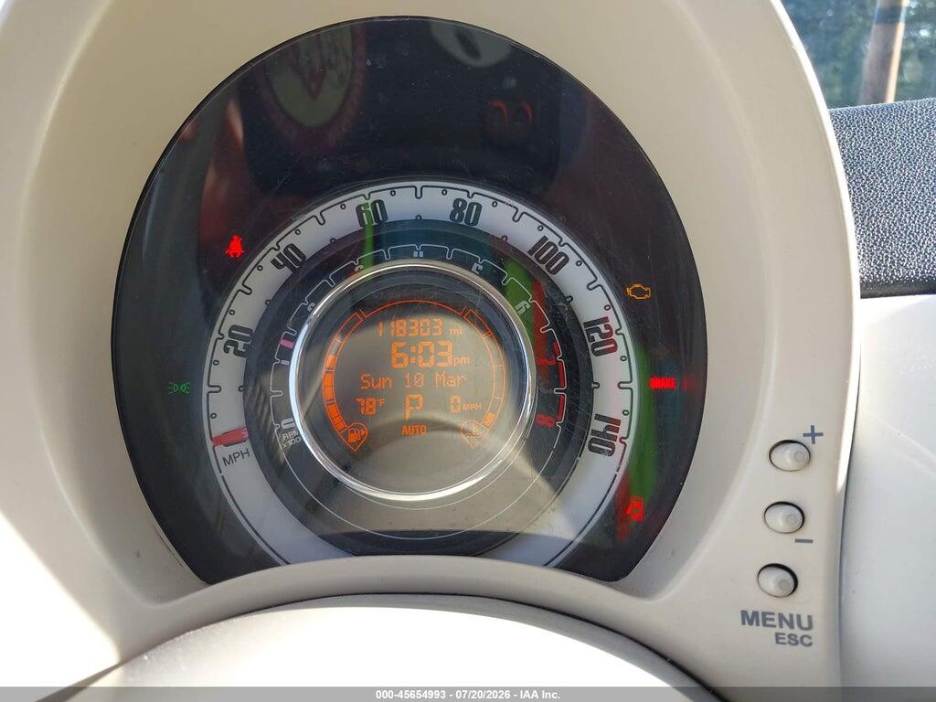 3C3CFFDR3CT365338 2012 FIAT 500 photo no. 7