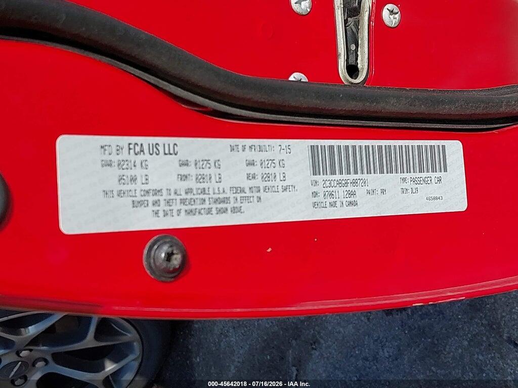 2C3CCABG8FH887201 2015 CHRYSLER 300 photo no. 9