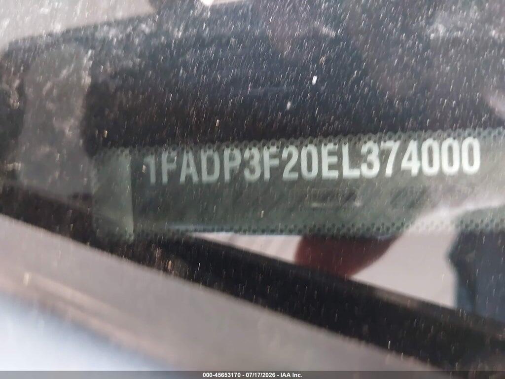 1FADP3F20EL374000 2014 FORD FOCUS photo no. 9