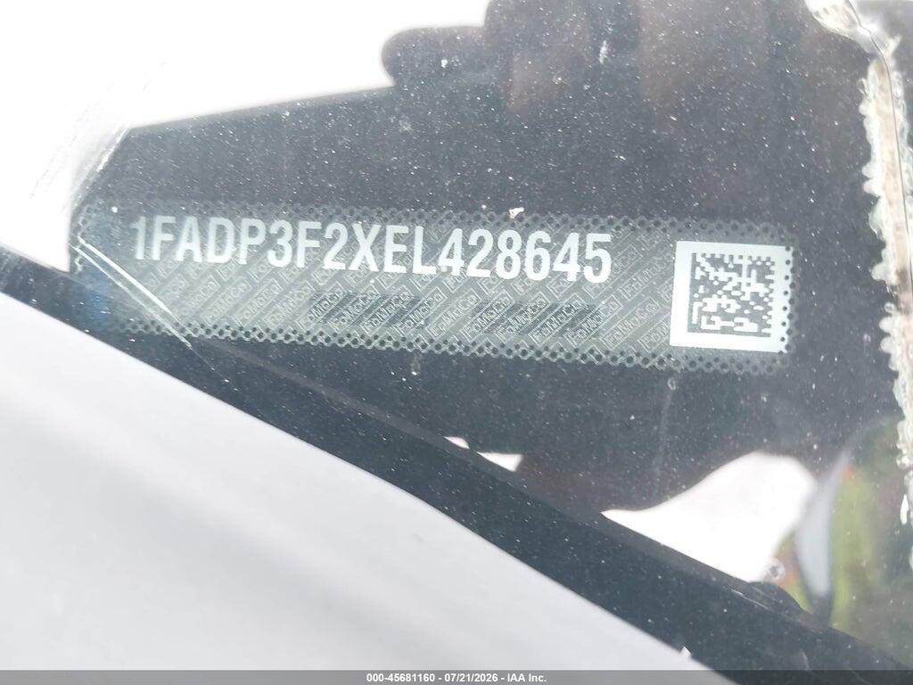 1FADP3F2XEL428645 2014 FORD FOCUS photo no. 11