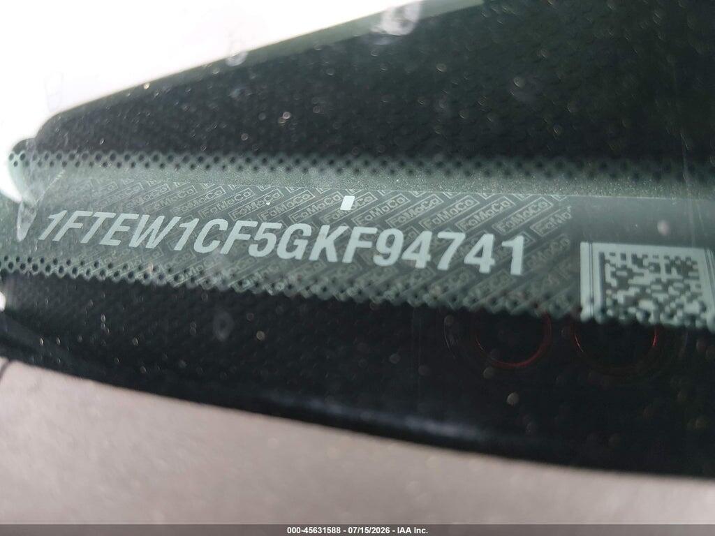 1FTEW1CF5GKF94741 2016 FORD F-150 photo no. 9