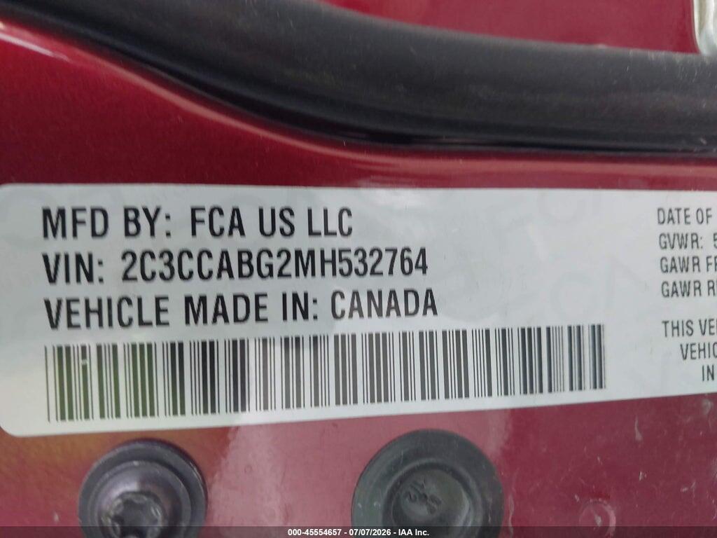 2C3CCABG2MH532764 2021 CHRYSLER 300 photo no. 9