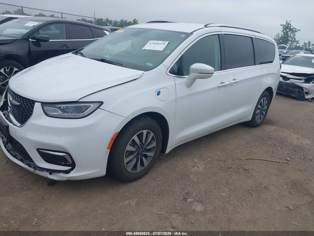 2C4RC1L79MR585802 2021 CHRYSLER PACIFICA HYBRID photo no. 2