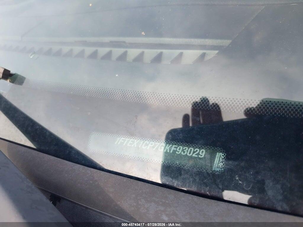 1FTEX1CP7GKF93029 2016 FORD F-150 photo no. 9