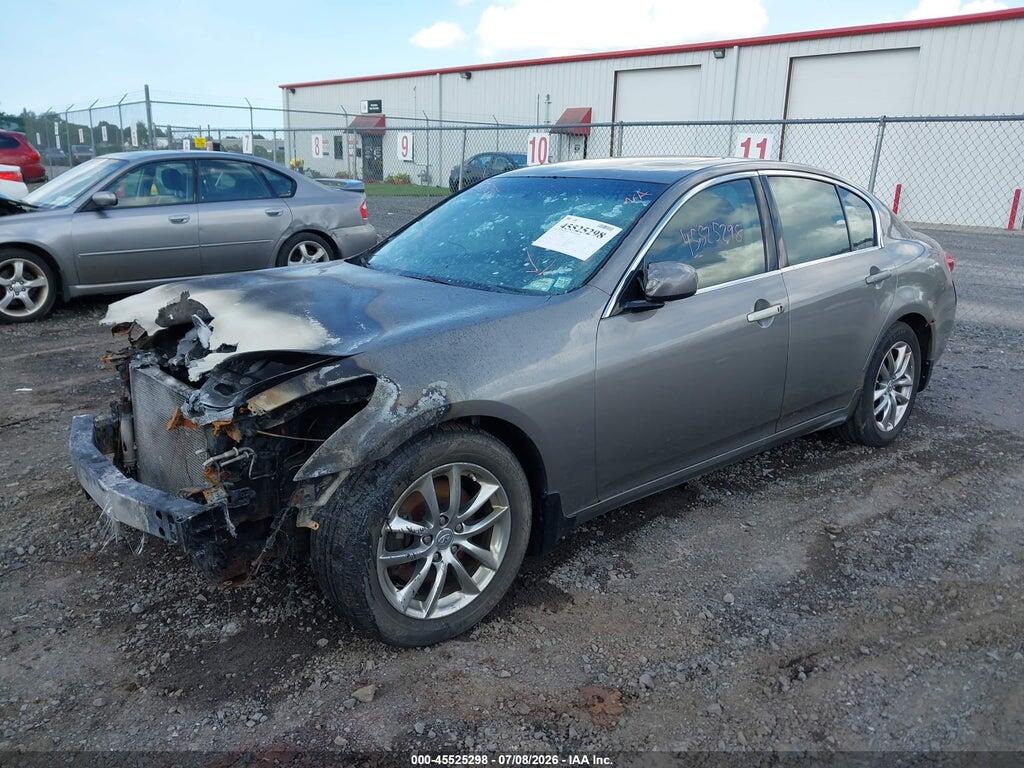 JNKBV61F27M803698 2007 INFINITI G35X photo no. 2
