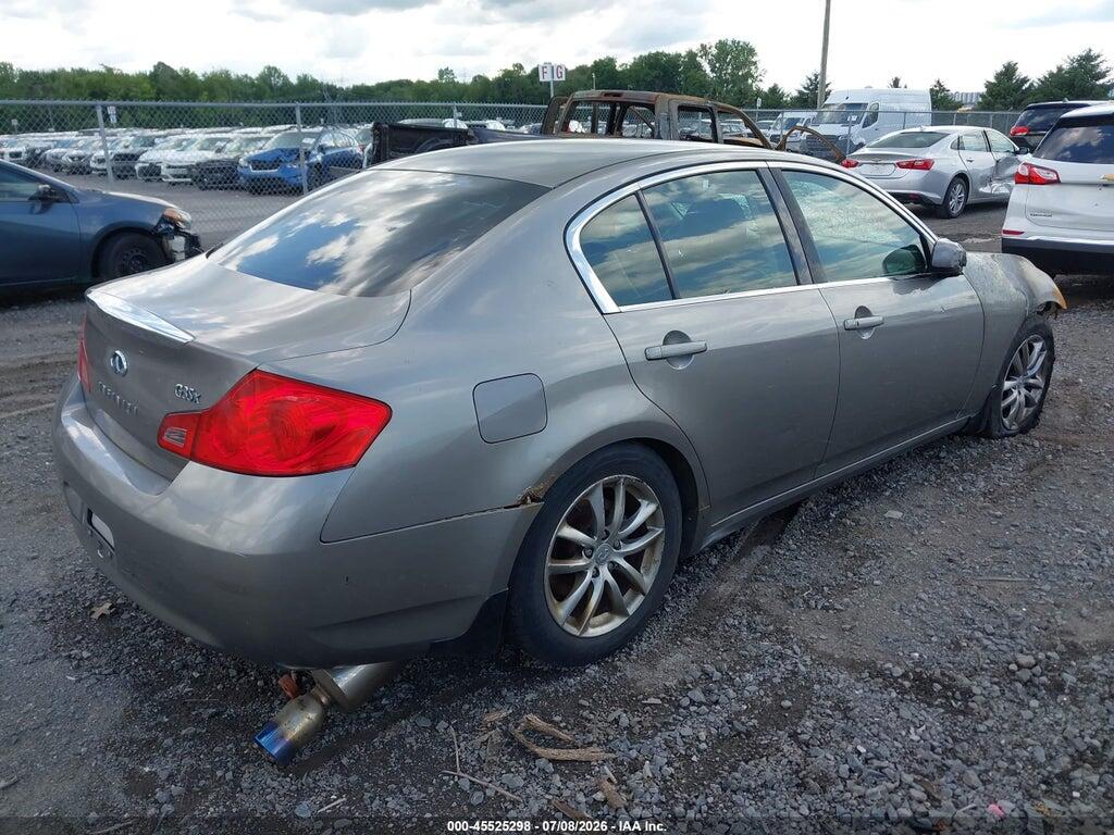 JNKBV61F27M803698 2007 INFINITI G35X photo no. 4