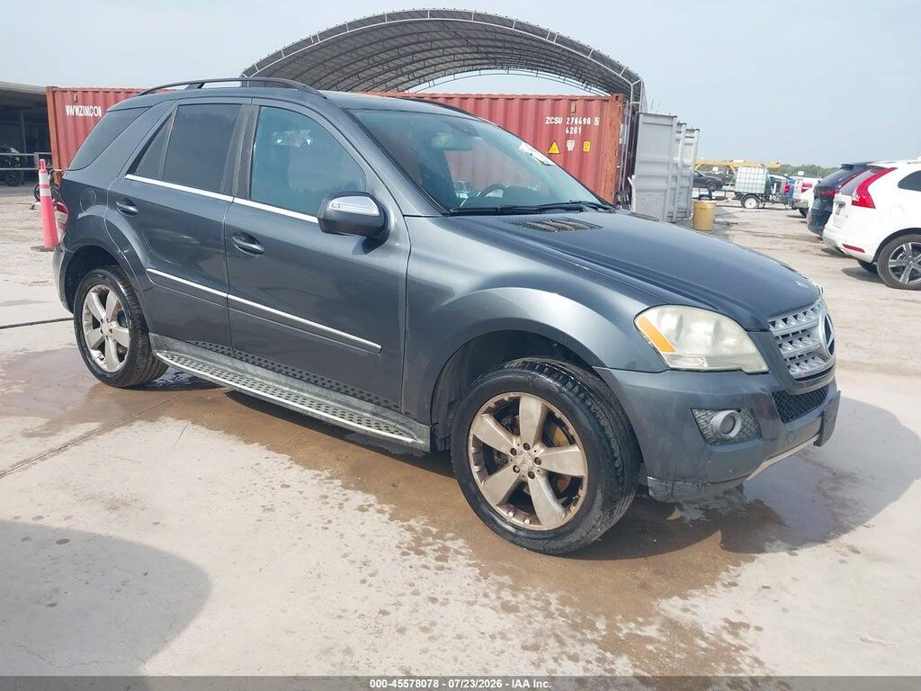 4JGBB8GB1AA595733 2010 MERCEDES-BENZ ML 350 photo no. 1