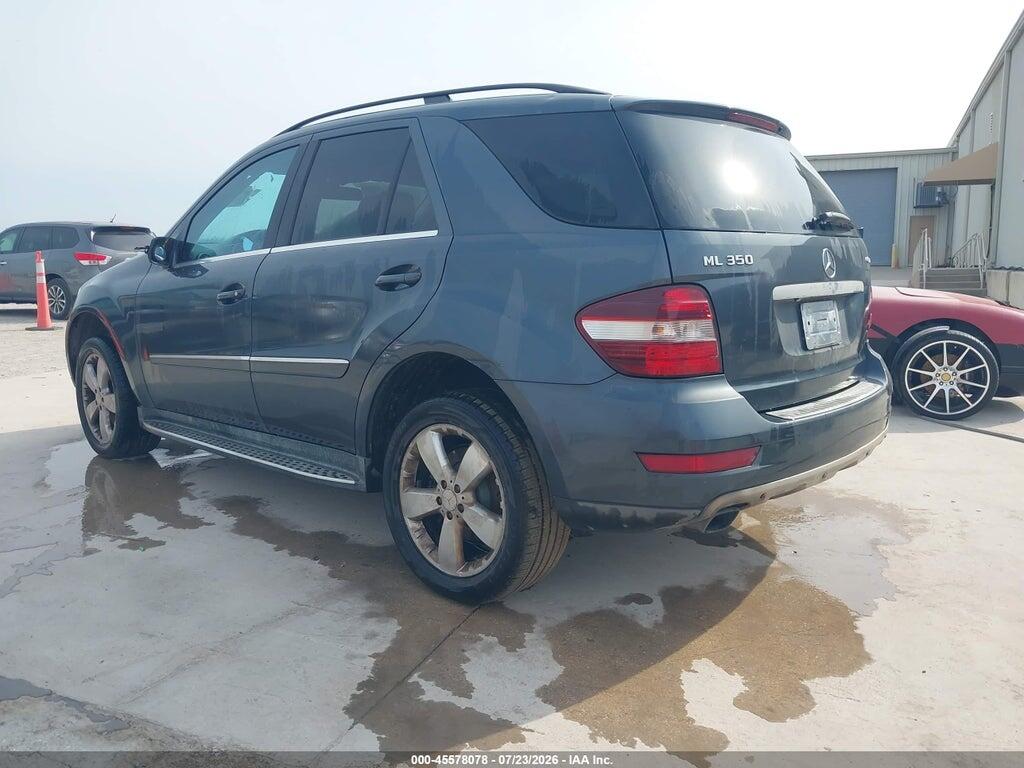 4JGBB8GB1AA595733 2010 MERCEDES-BENZ ML 350 photo no. 3