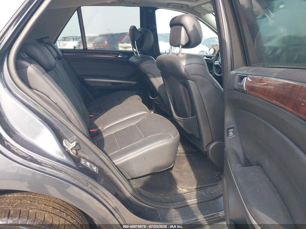 4JGBB8GB1AA595733 2010 MERCEDES-BENZ ML 350 photo no. 8