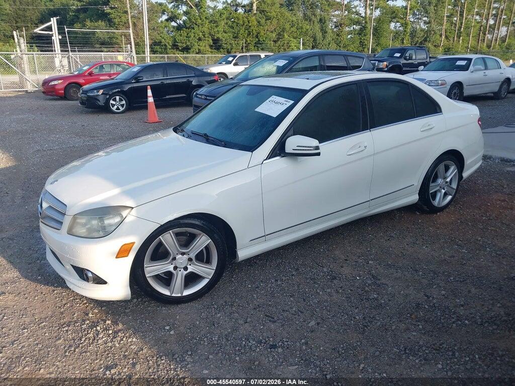 WDDGF5EB3AR121967 2010 MERCEDES-BENZ C 300 photo no. 2