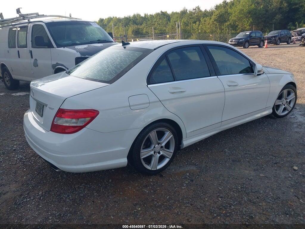 WDDGF5EB3AR121967 2010 MERCEDES-BENZ C 300 photo no. 4