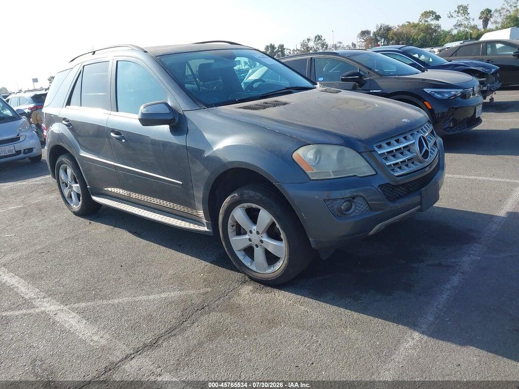 4JGBB5GB4AA579461 2010 MERCEDES-BENZ ML 350 photo no. 1
