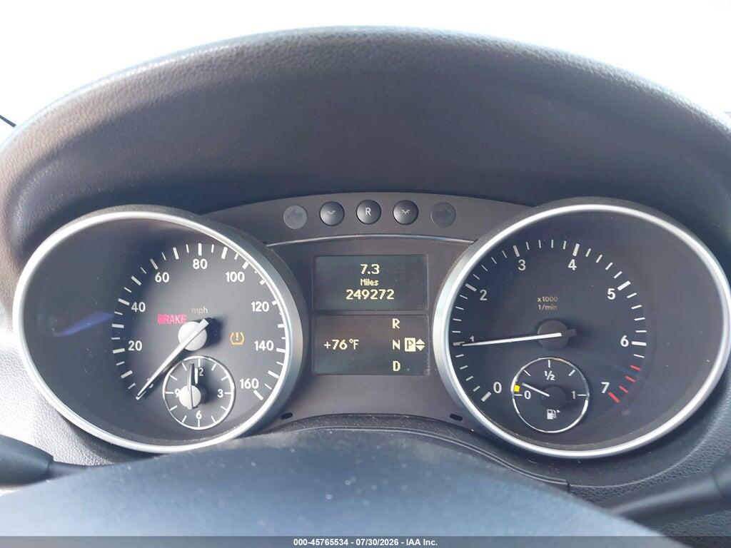 4JGBB5GB4AA579461 2010 MERCEDES-BENZ ML 350 photo no. 7