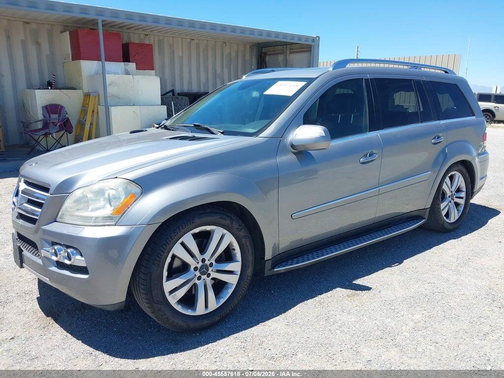 4JGBF7BE1AA540988 2010 MERCEDES-BENZ GL 450 photo no. 2