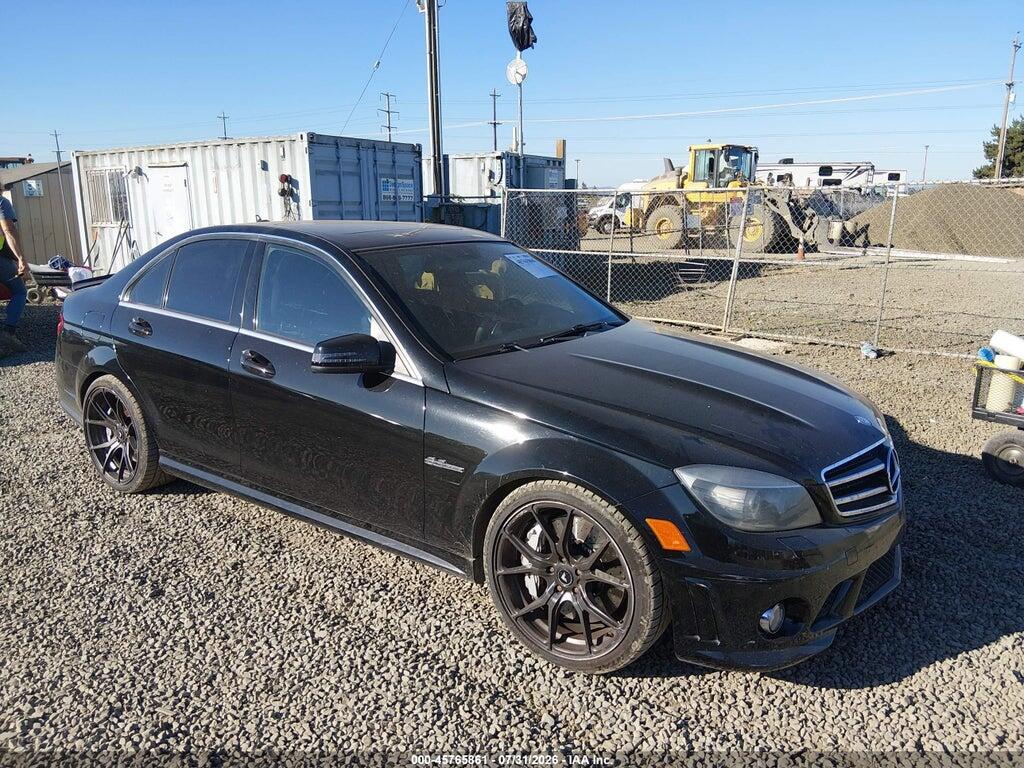 2010 MERCEDES-BENZ C 63 AMG WDDGF7HB1AF366324