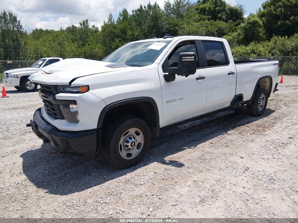 1GC4YLE79RF117412 2024 CHEVROLET SILVERADO 2500HD photo no. 2