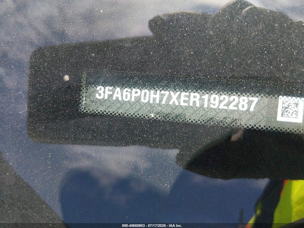 3FA6P0H7XER192287 2014 FORD FUSION photo no. 11