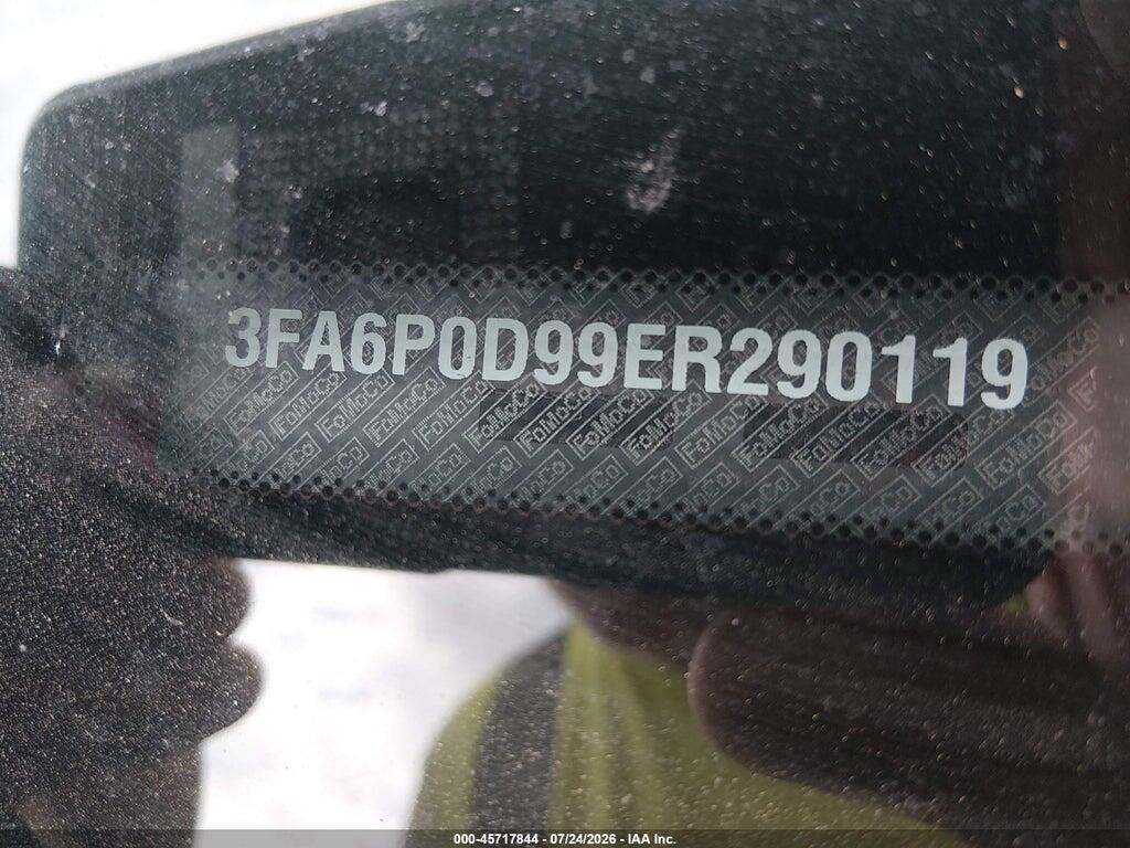 3FA6P0D99ER290119 2014 FORD FUSION photo no. 9