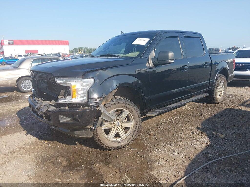 1FTEW1EP1JKD50176 2018 FORD F-150 photo no. 2