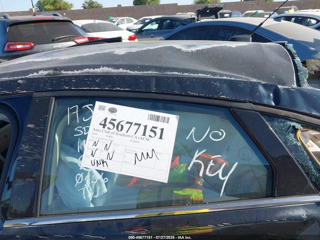 3FA6P0H77ER170456 2014 FORD FUSION photo no. 12