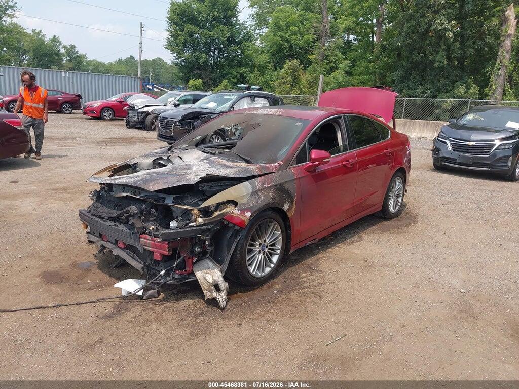 3FA6P0HDXER110404 2014 FORD FUSION photo no. 2