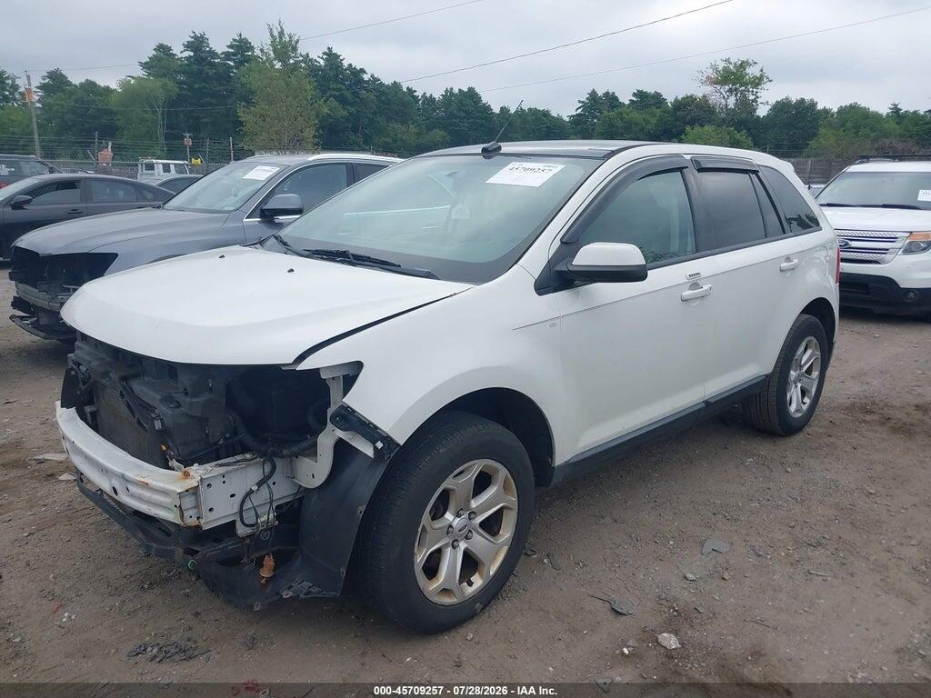 2FMDK4JC0CBA00896 2012 FORD EDGE photo no. 2