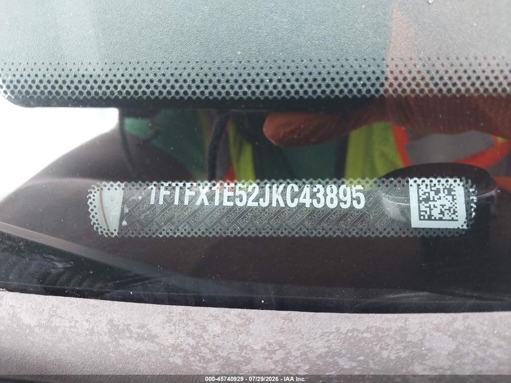 1FTFX1E52JKC43895 2018 FORD F-150 photo no. 9