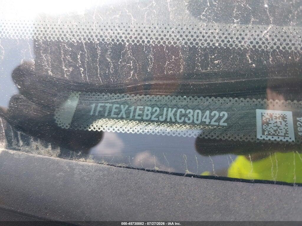1FTEX1EB2JKC30422 2018 FORD F-150 photo no. 9