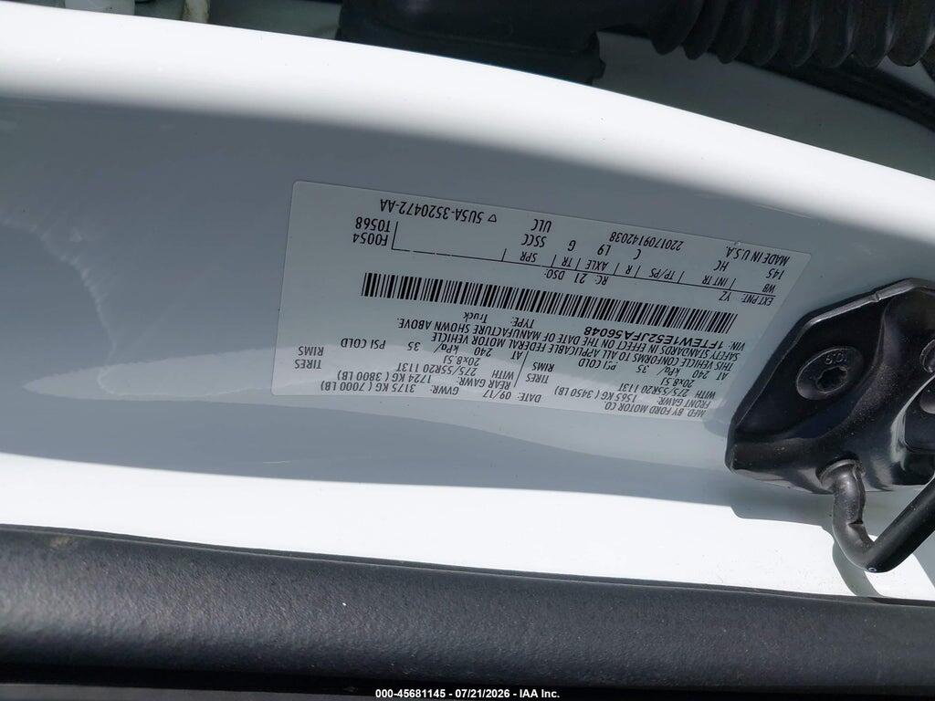 1FTEW1E52JFA56048 2018 FORD F-150 photo no. 9
