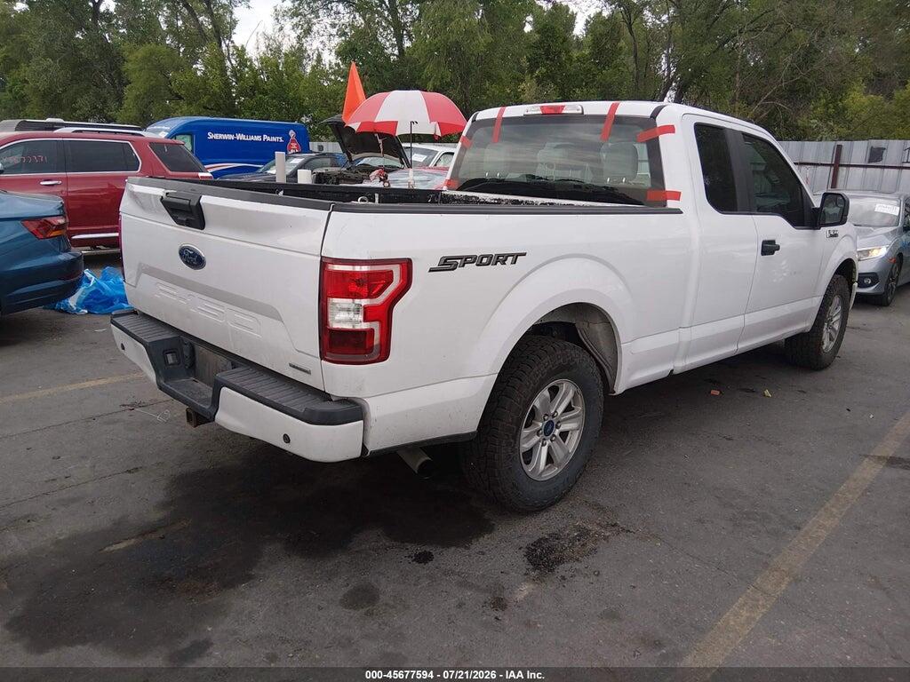 1FTEX1CP0JKF80839 2018 FORD F-150 photo no. 4