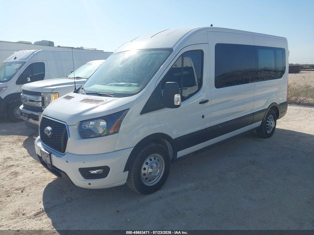 1FBAX9C82PKB99948 2023 FORD TRANSIT-350 PASSENGER VAN photo no. 2