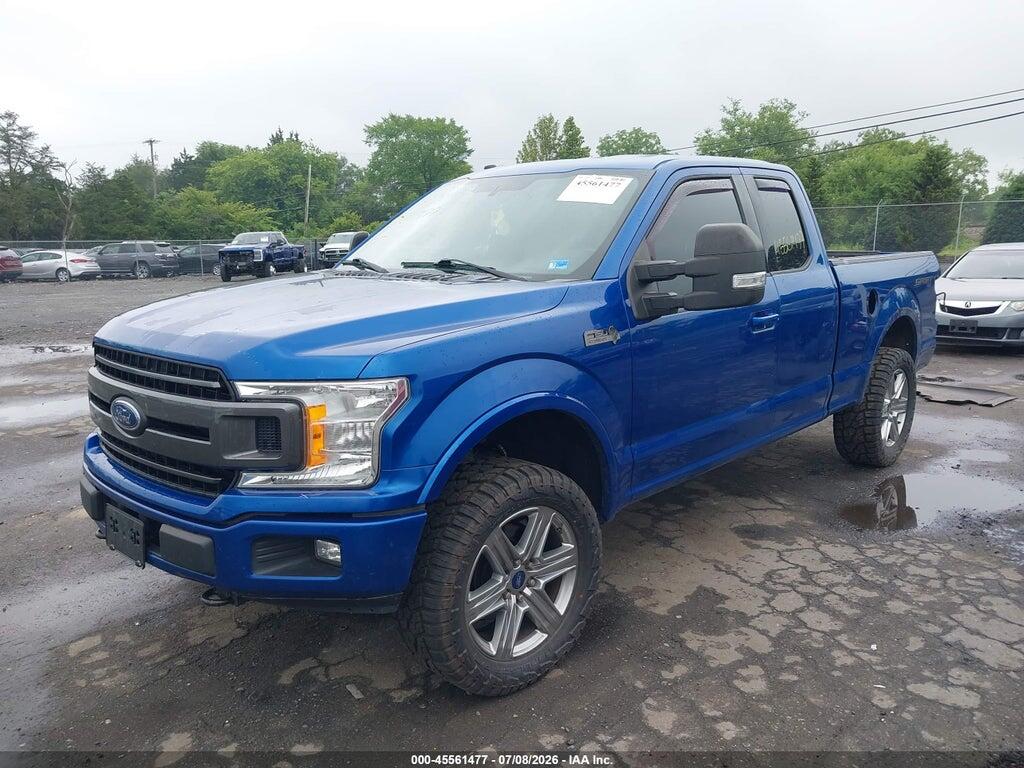 1FTEX1EP3JFD80964 2018 FORD F-150 photo no. 2