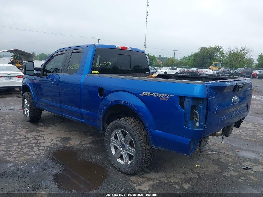 1FTEX1EP3JFD80964 2018 FORD F-150 photo no. 3